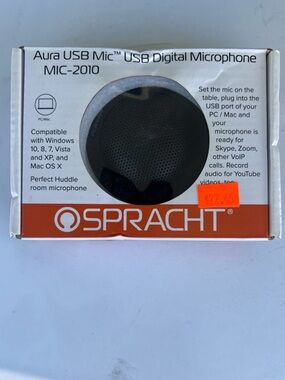 Aura USB Mic MIC-2010 - Black USB Digital Microphone